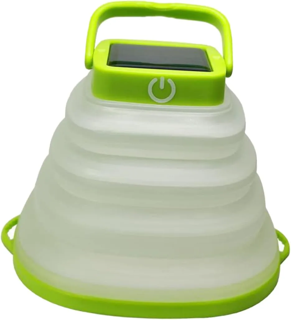 Happyyami Camping Essentials Led Tent Lamp Portable Retractable Light Solar Outdoor Lanterns