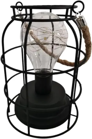 Happyyami Decorative Lights USB Lantern Portable Camping Lamp Survival Light Outdoor Emergency Light Led Camping Lanterns Antique Hanging Lantern Tent Lamp Simple Wrought Iron Camping Lights