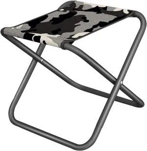 Happyyami Portable Folding Chair Lightweight Multi Functional Camping Stool for Fishing Hiking and Outdoor Activities Ergonomic Design Easy to Carry Compact Storage
