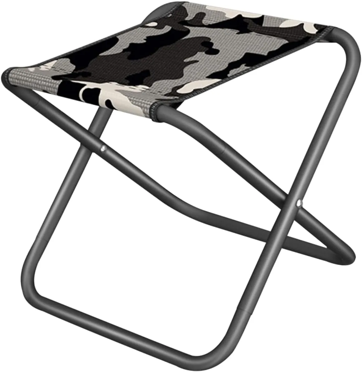 Happyyami Portable Folding Chair Lightweight Multi Functional Camping Stool for Fishing Hiking and Outdoor Activities Ergonomic Design Easy to Carry Compact Storage