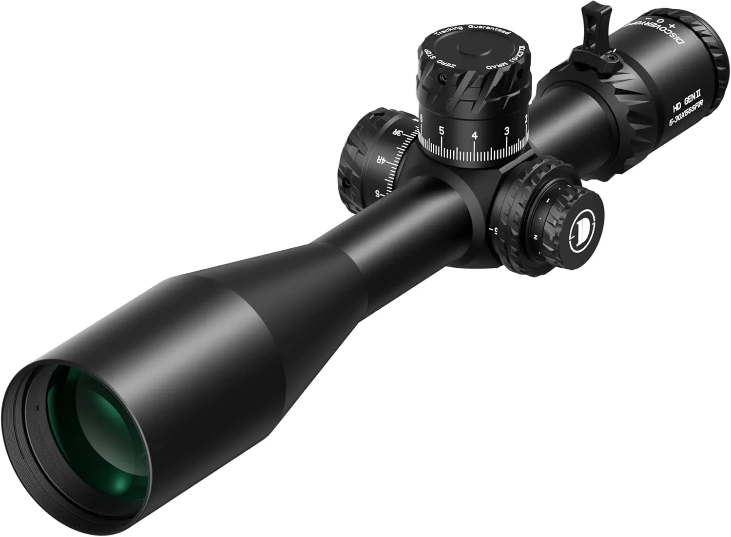 HD 5-30x56 PRS Rifle Optics, First Focal Plane,FFP Rifle Scope,Red Illuminated Reticle,Zero Stop 34mm Tube