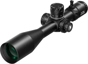 HD 5-30x56 PRS Rifle Optics, First Focal Plane,FFP Rifle Scope,Red Illuminated Reticle,Zero Stop 34mm Tube