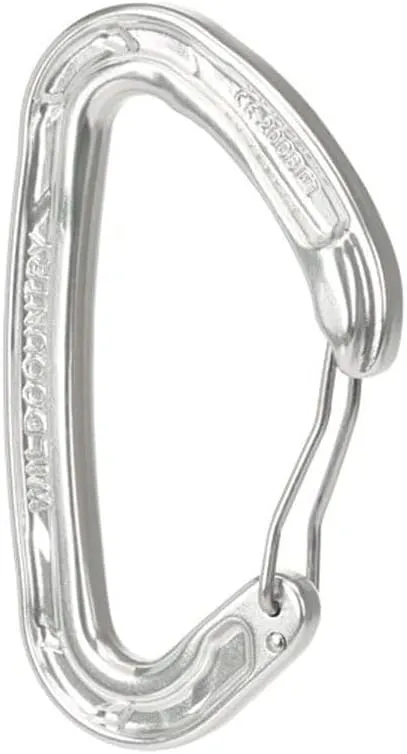 Helium 3.0 Rock Climbing Quickdraw - Lightweight Draw with Wiregate Aluminum Carabiners