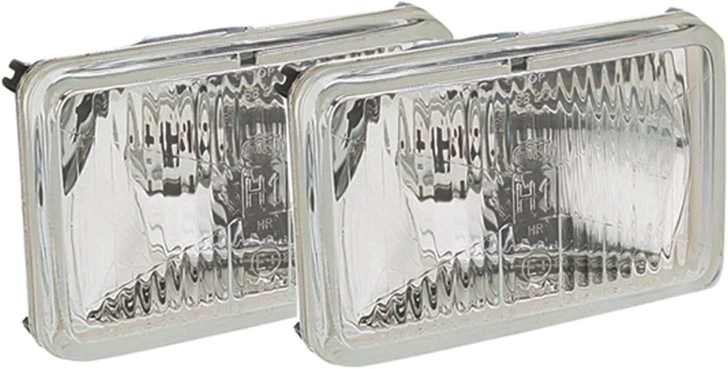 HELLA 003177821 164x103mm H1 High Beam Halogen Conversion Headlamp Kit , White