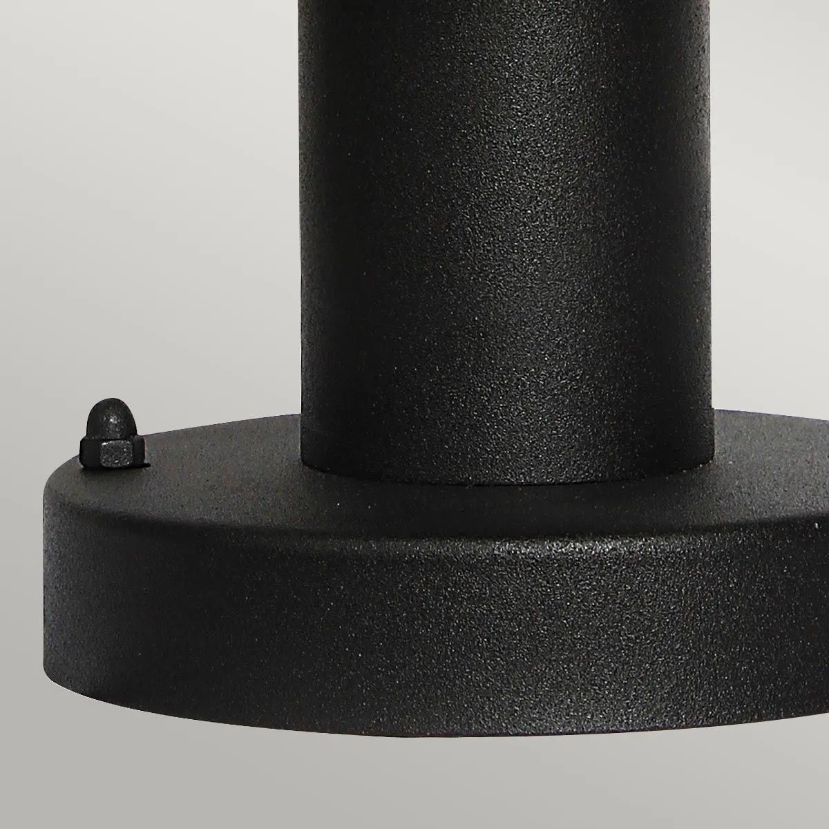 Helsingor 1 Light PIR Pedestal Lantern | Black
