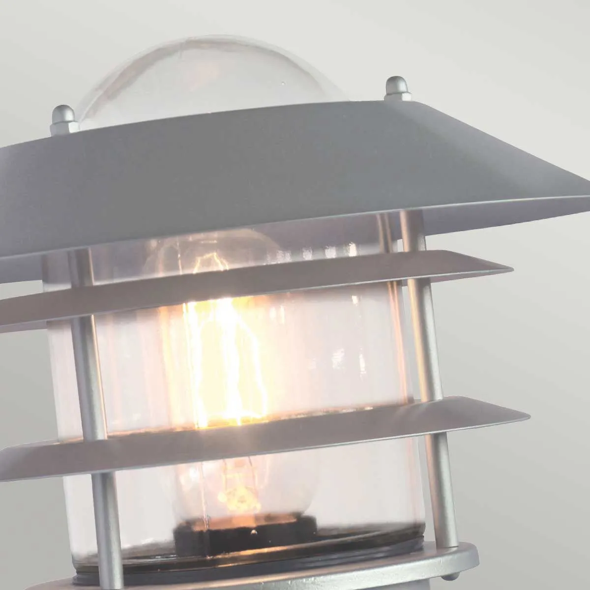 Helsingor 1 Light PIR Wall Lantern | Silver