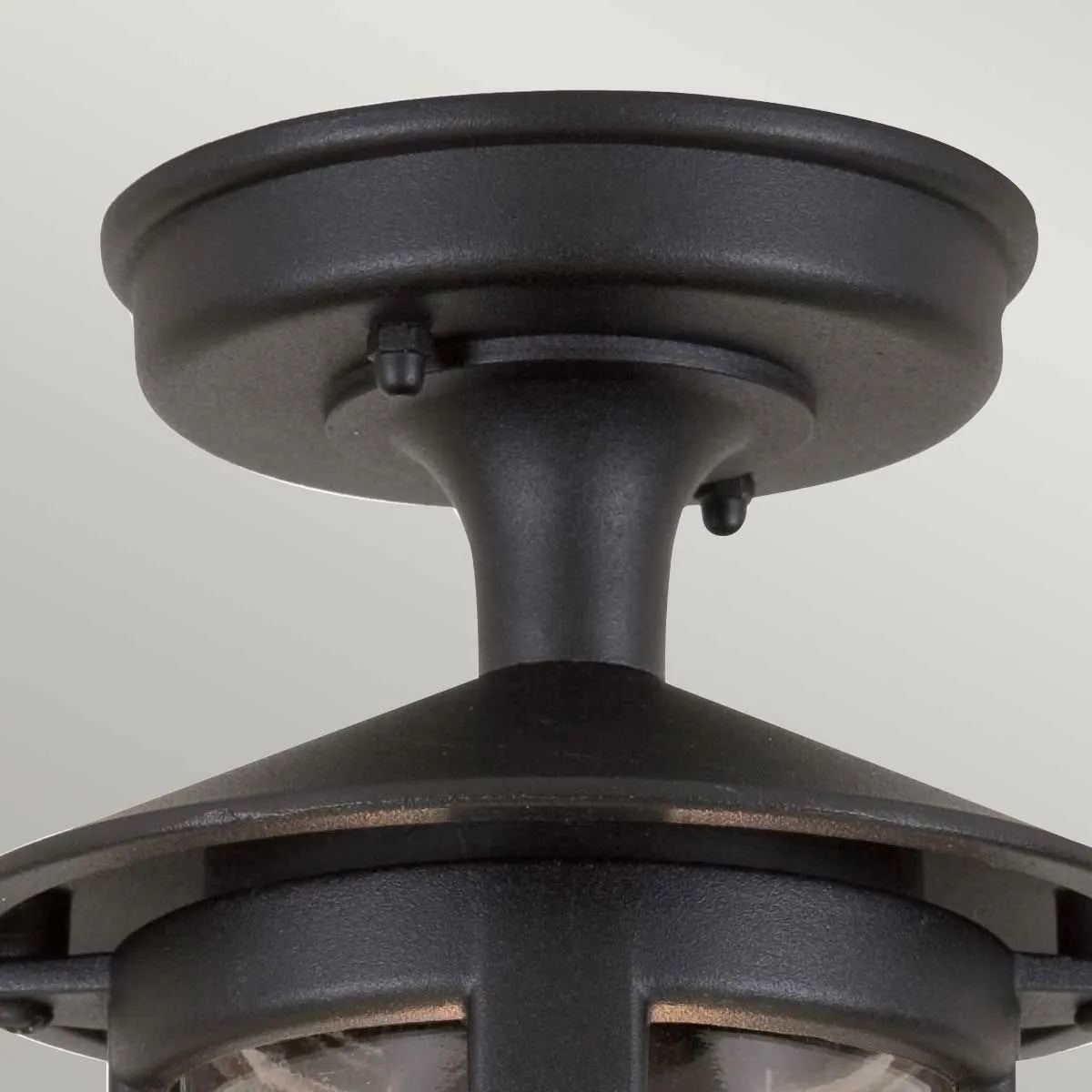 Hereford 1 Light Porch Lantern | Black
