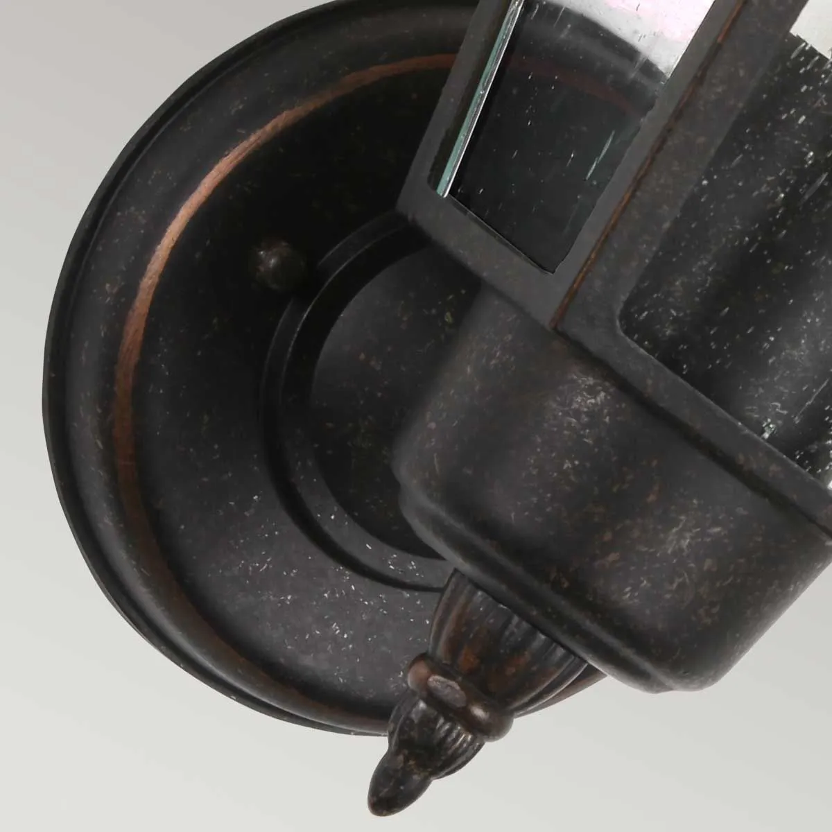 Highnam 1 Light Wall Lantern | Weathered Bronze