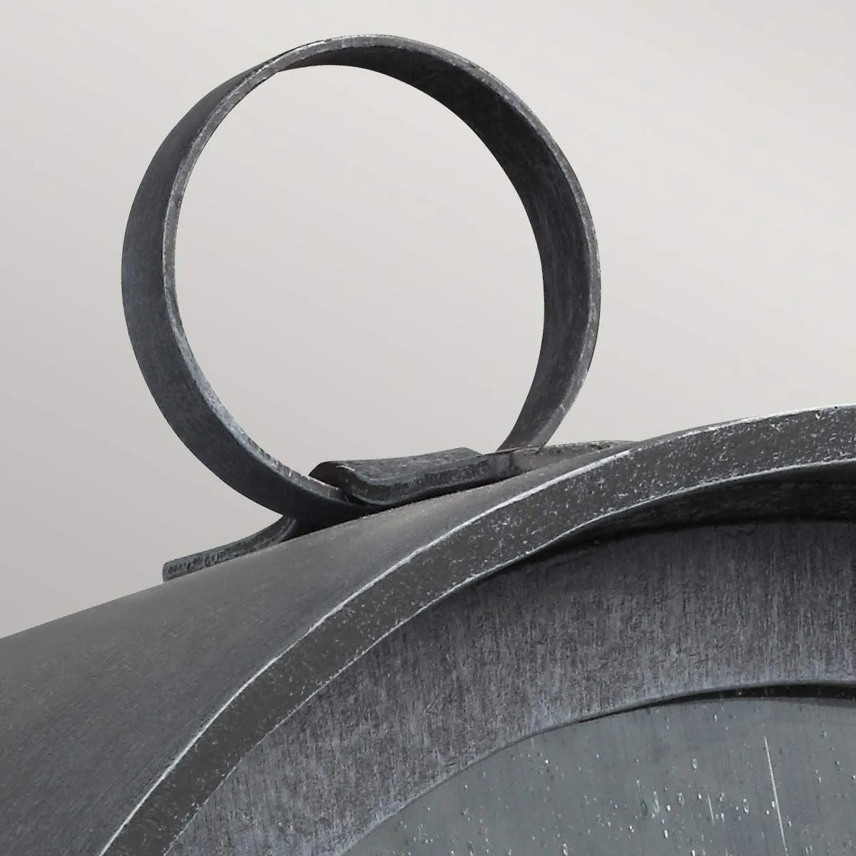Hodges Small Wall Lantern | Ash Black