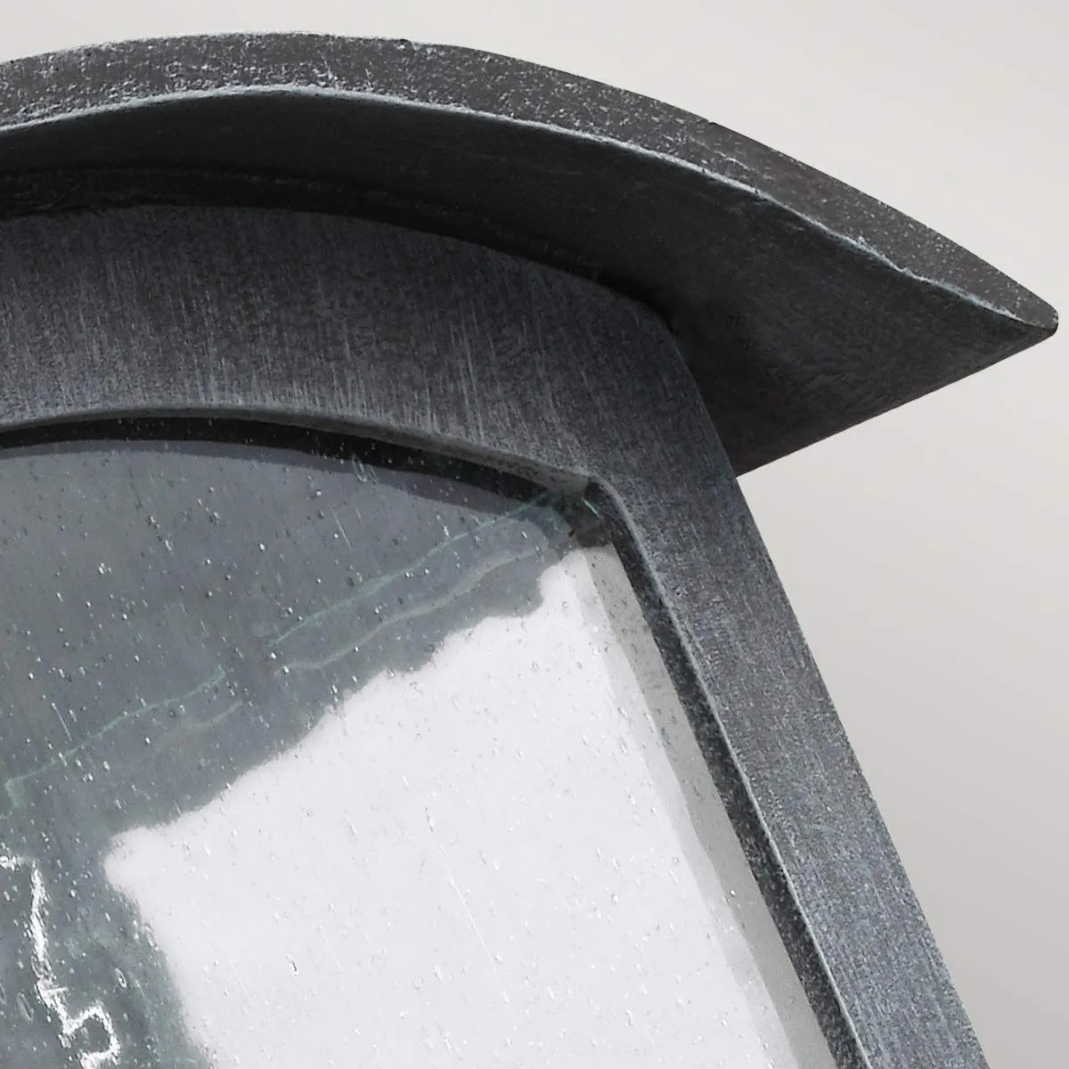 Hodges Small Wall Lantern | Ash Black