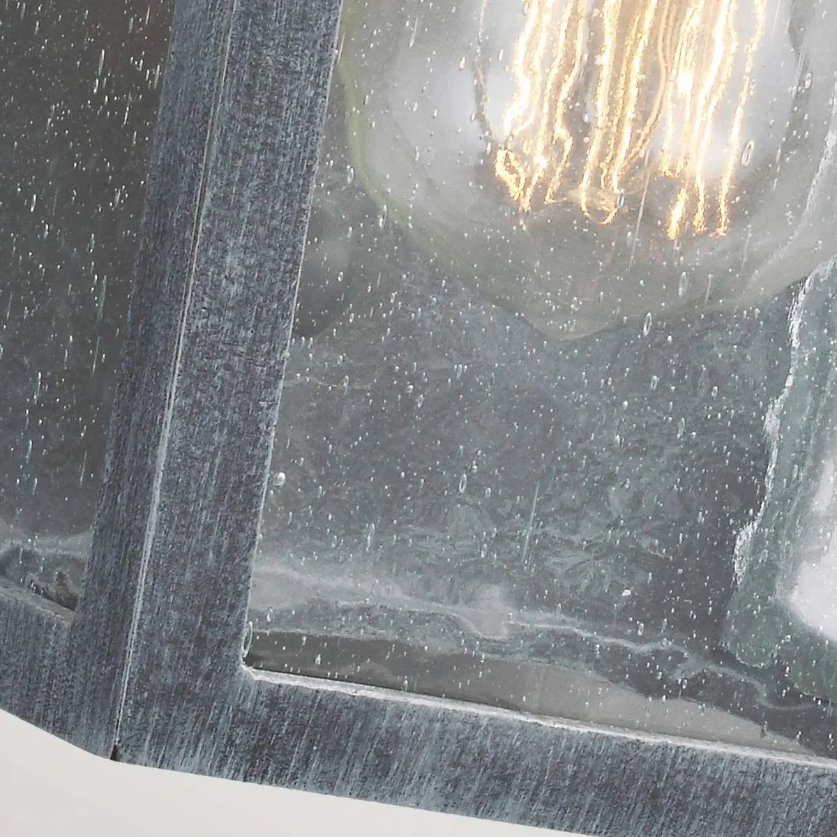 Hodges Small Wall Lantern | Ash Black