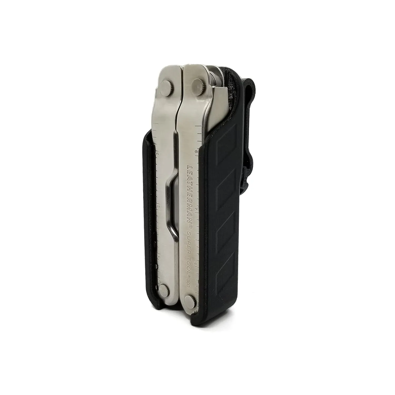 HoldMyGear Sheath compatible with Leatherman Super Tool 300 Multi-Tool (tool not included) (1.5" Belt Clip)
