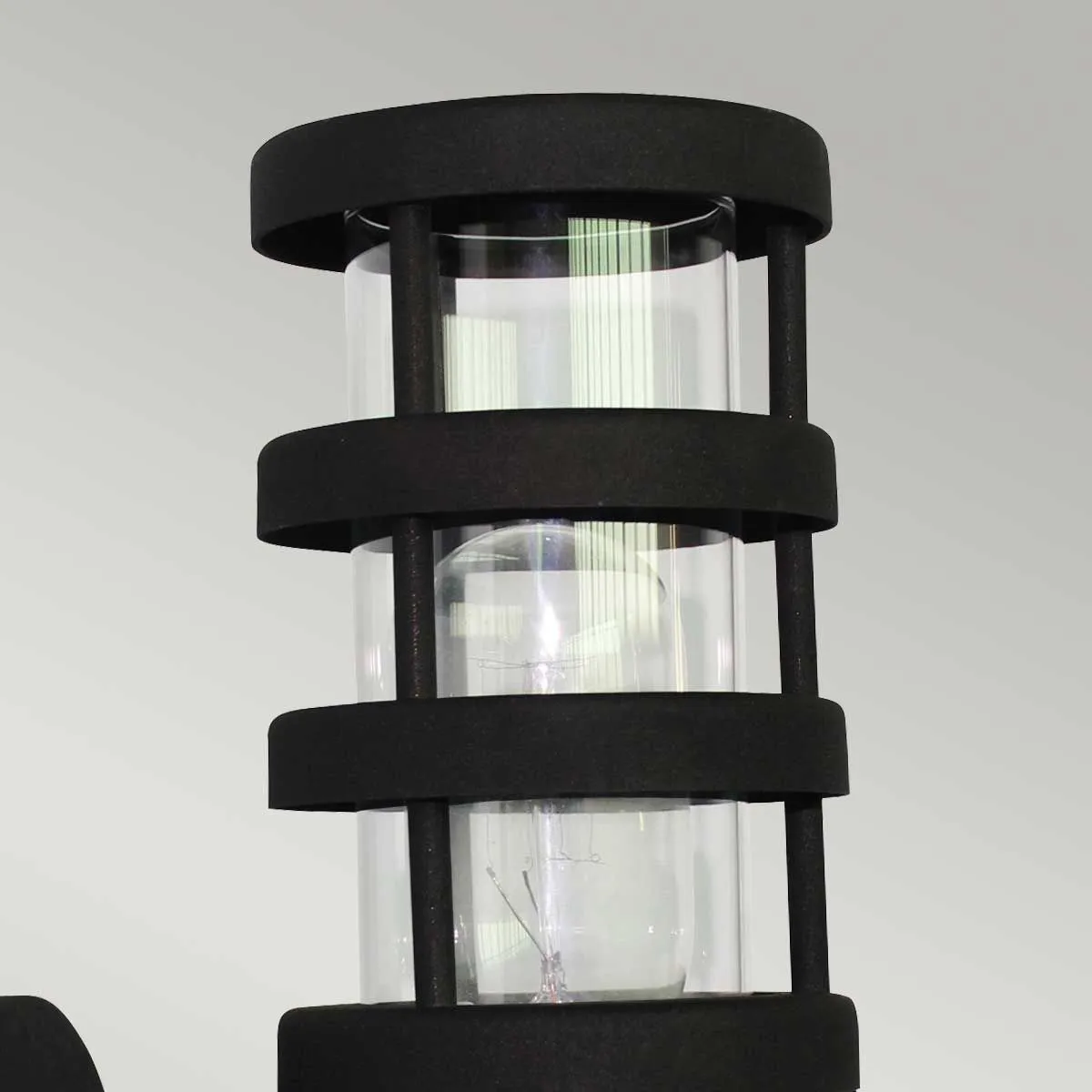Hornbaek 1 Light Wall Lantern | Black