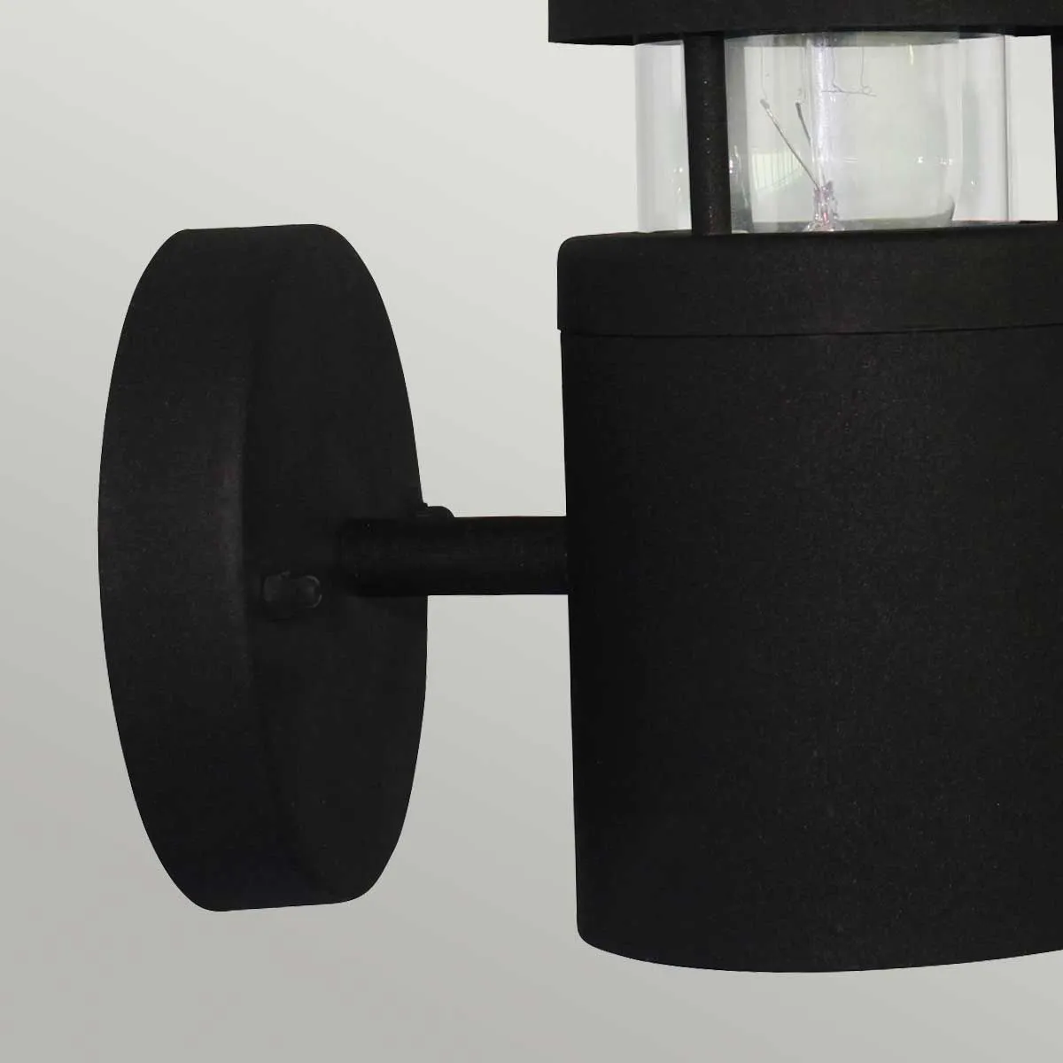 Hornbaek 1 Light Wall Lantern | Black