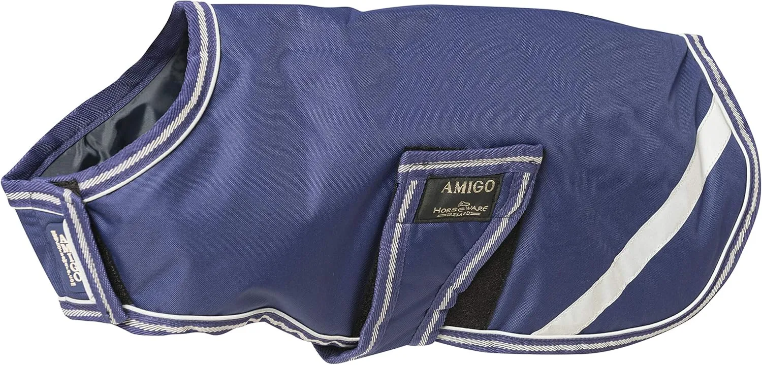 Horseware Amigo Waterproof Dog Coat Xx-Large Atlantic Blue/Ivory