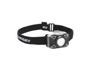 Husky 500-Lumens Dual Beam LED Headlamp 5 modes Impact and Water Resistant with Batteries
