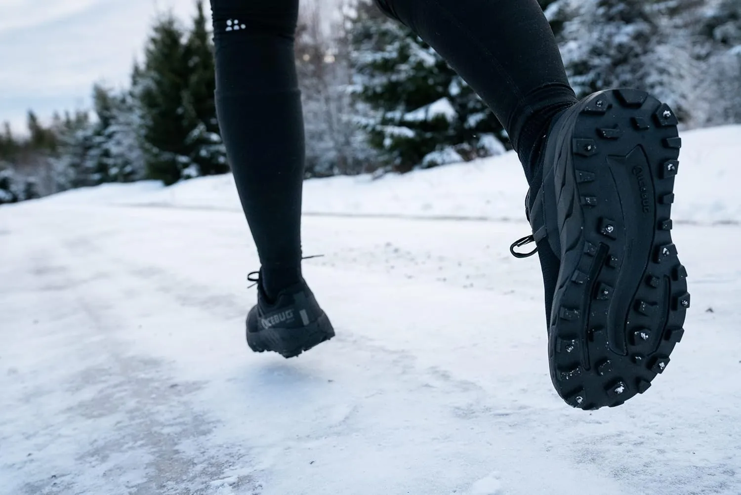 Icebug Womens Arcus BUGrip GTX Trail Running Shoe with Carbide Studded Traction Sole