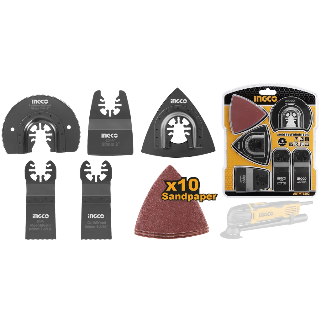 Ingco AKTMT1502 Multi Tool Blades Set