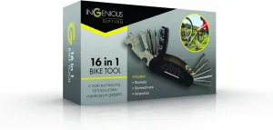 InGenious 16 in 1 Folding Bike Multi Tool Kit