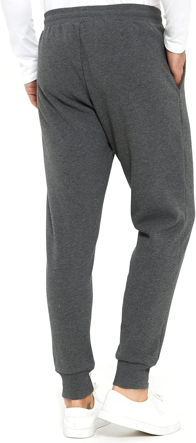 Inno Men's 30" 32" 34" 36" 38" Sherpa Fleece Lined Jogger Pants Warm Sweatpants Thermal Winter Athletic Lounge Short Tall