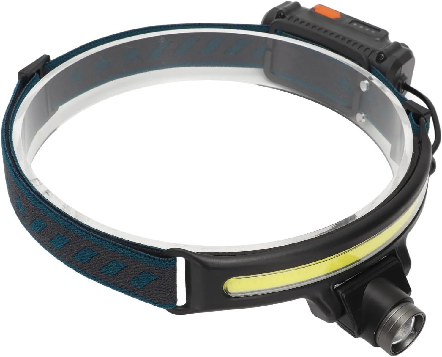 Intelligent Hand Sensing, XPG and COB Wick, USB Charging, 2000mAh Battery, Outdoor Headlamp, Rechargeable Headlamp, for Hiking, Camping, Night Fishing