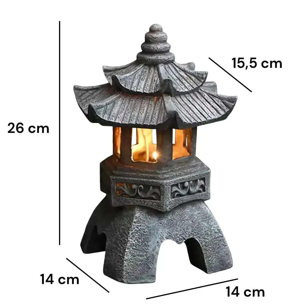 Japanese garden lantern