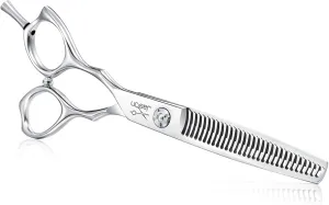 JASON 6 Inch Left Handed Barber Hair Cutting Scissors Professional Salon Shears Razor Edge Hairdressing Scissor Japanese Stainless Steel Thinning Haircut Shear for Men Women