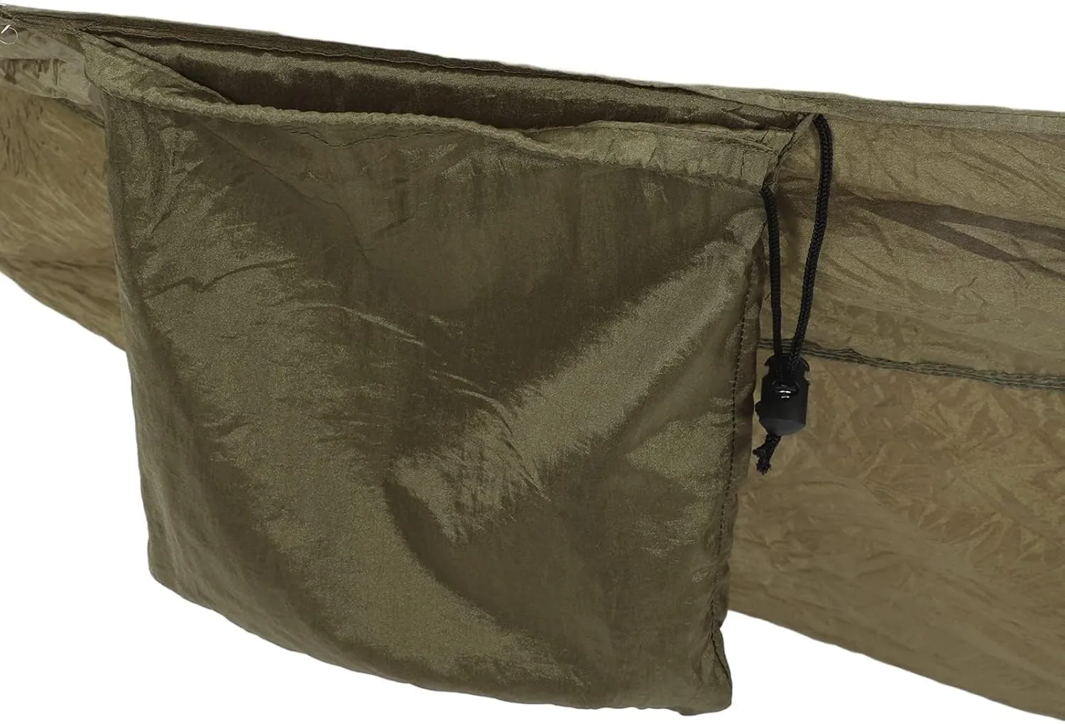 JEOZBM Camping Hammock, Double Portable Lightweight Camping Swing, Tree Straps Swing Hammock Bed for Outdoor Backpacking Backyard Hiking(300-army Green)
