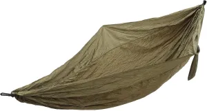 JEOZBM Camping Hammock, Double Portable Lightweight Camping Swing, Tree Straps Swing Hammock Bed for Outdoor Backpacking Backyard Hiking(300-army Green)