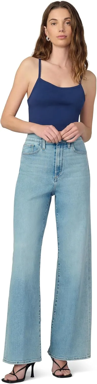 Joe's Women's The Mia Petite High Rise Wide Leg Jean
