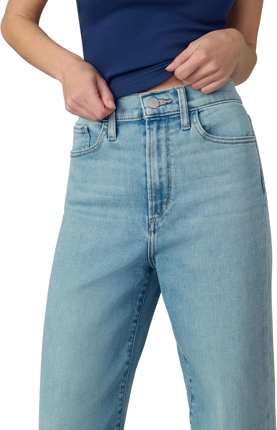 Joe's Women's The Mia Petite High Rise Wide Leg Jean