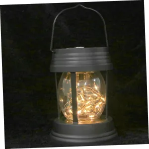 jojofuny Solar Lanterns Outdoor Garden Vintage Style Waterproof Wall Lamp Warm White Ip44 Weatherproof for Patio Yard Garden Decor