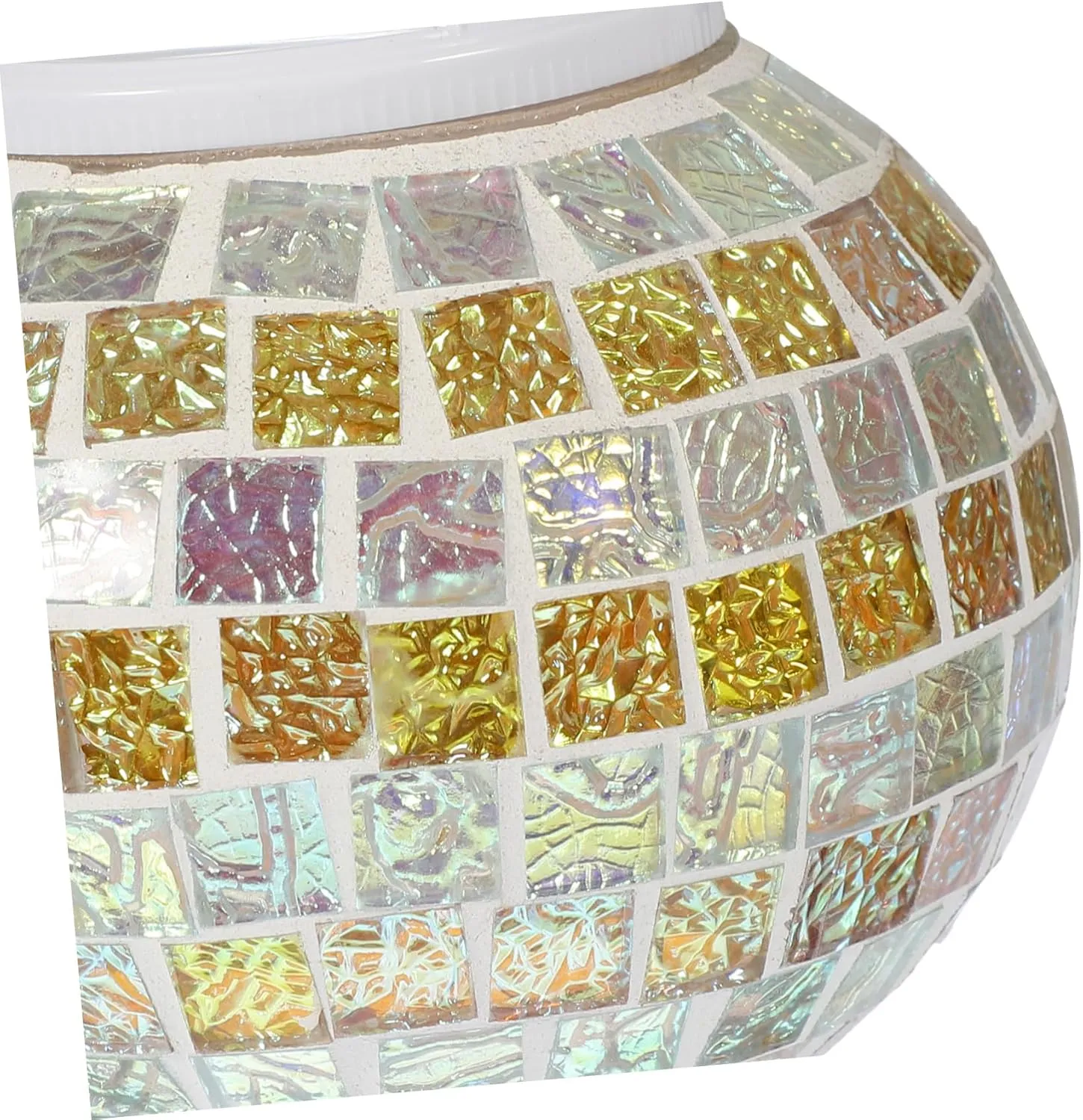 jojofuny Solar Lanterns Outdoor Waterproof Solar Lights Delicate Jar Design for Yard Lighting