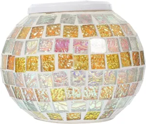 jojofuny Solar Lanterns Outdoor Waterproof Solar Lights Delicate Jar Design for Yard Lighting