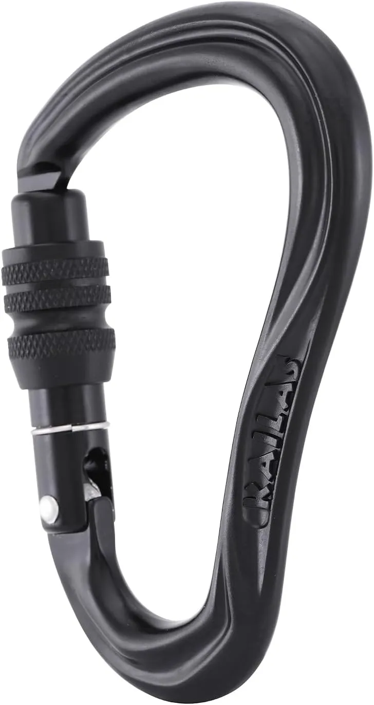 KAILAS Locking Carabiner CE Certified Oval Constructed Rock Climbing Mountaineering Rescure Standard Alumimun 25KN