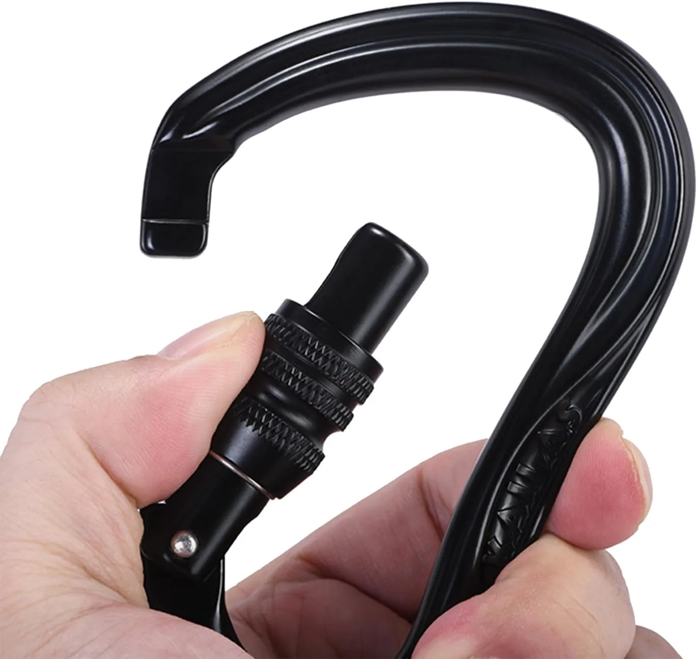 KAILAS Locking Carabiner CE Certified Oval Constructed Rock Climbing Mountaineering Rescure Standard Alumimun 25KN