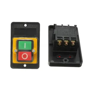 KAO-5 10A380V Waterproof Button Switch ON/Off Switch Machine Drill Engine 90 * 56 * 50mm