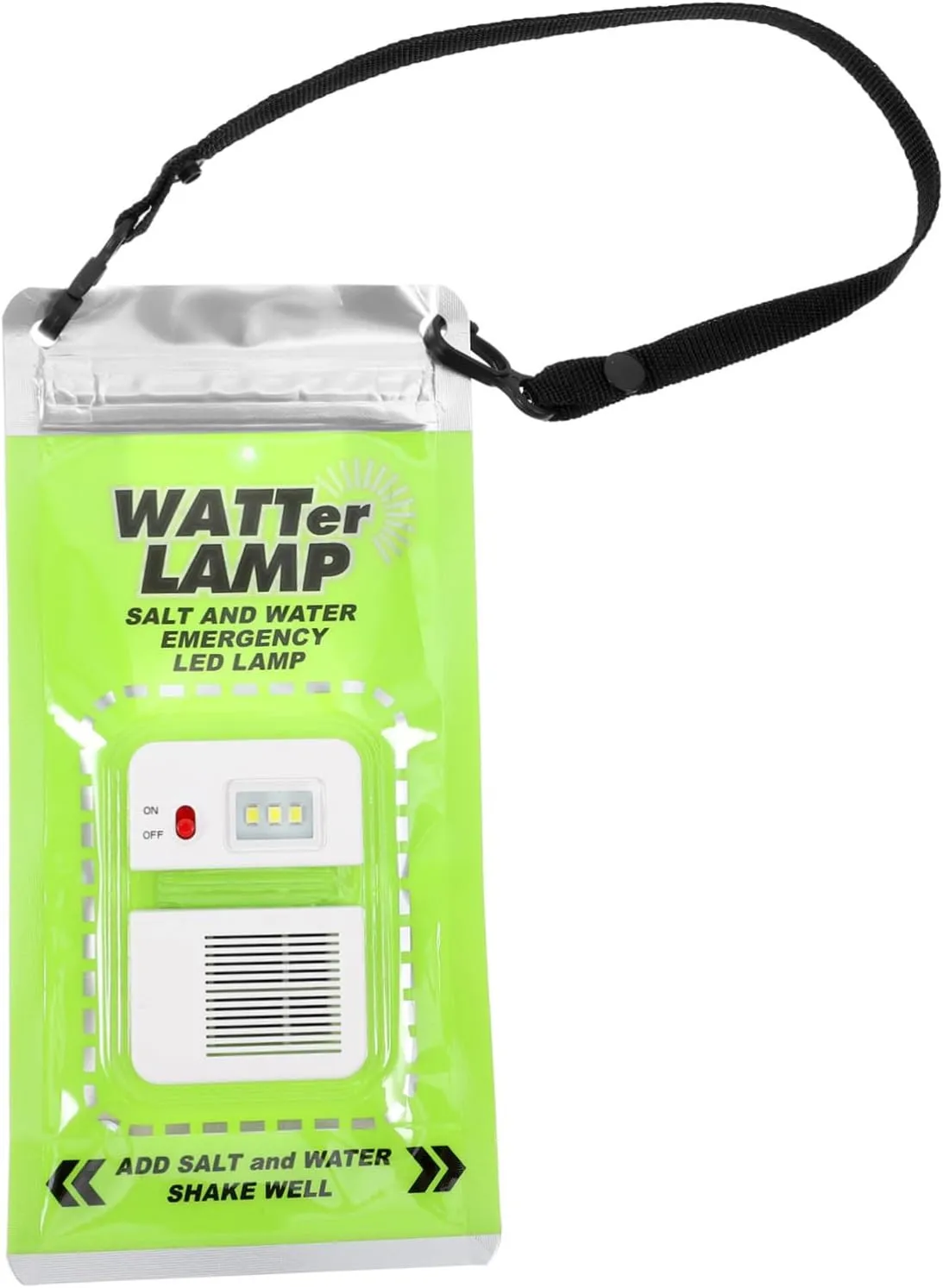 KESYOO Saltwater Lamp Solar-Powered Camping Light Portable Emergency Led Lantern for Night Fishing Camping Hiking