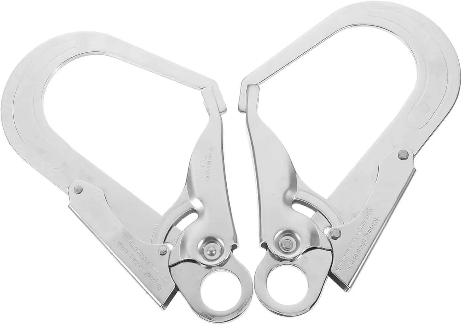 KICHOUSE Safety Locking Carabiner Large Carabiner Hook for Climbing and Rappelling