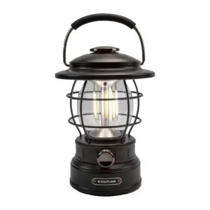 KickAss Vintage Camping Lantern - Black
