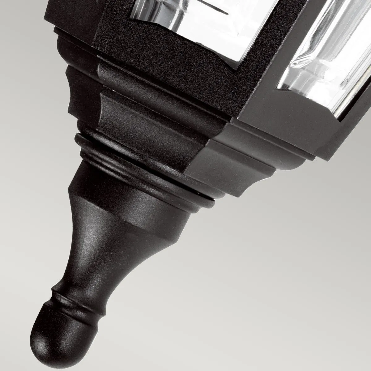 Kinsale 1 Light Wall Lantern | Black