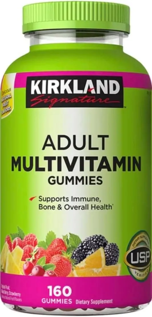 Kirkland Signature dCDtdm Adult Multi Gummies, 160 Count