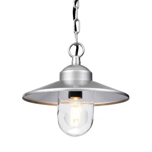 Klampenborg 1 Light Chain Lantern | Silver