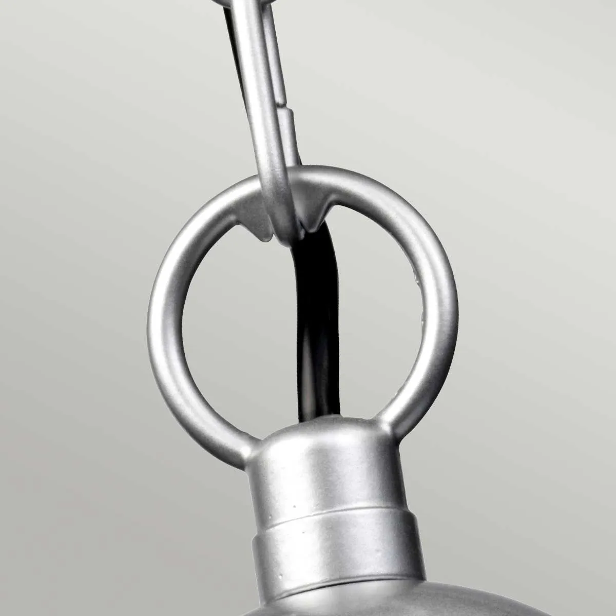 Klampenborg 1 Light Chain Lantern | Silver