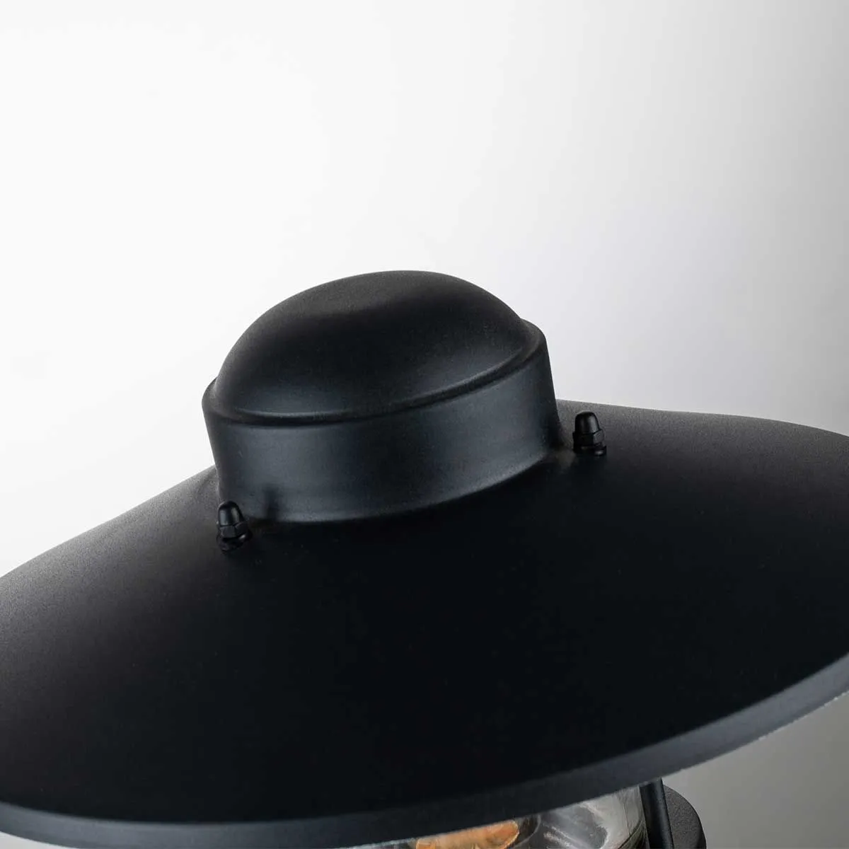 Klampenborg 1 Light Pedestal with PIR | Black