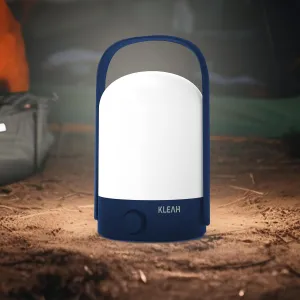 KLEAH Portable Cordless Lantern Table Lamp, 360° Portable Handle, Stepless Dimmer, Powerful Long-Lasting 50hrs, Rechargeable LED Lantern for Camping Bedroom Party, Blue