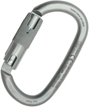 KONG Italy - Rise Ovalone Automatic Locking Carabiner, Lunar White