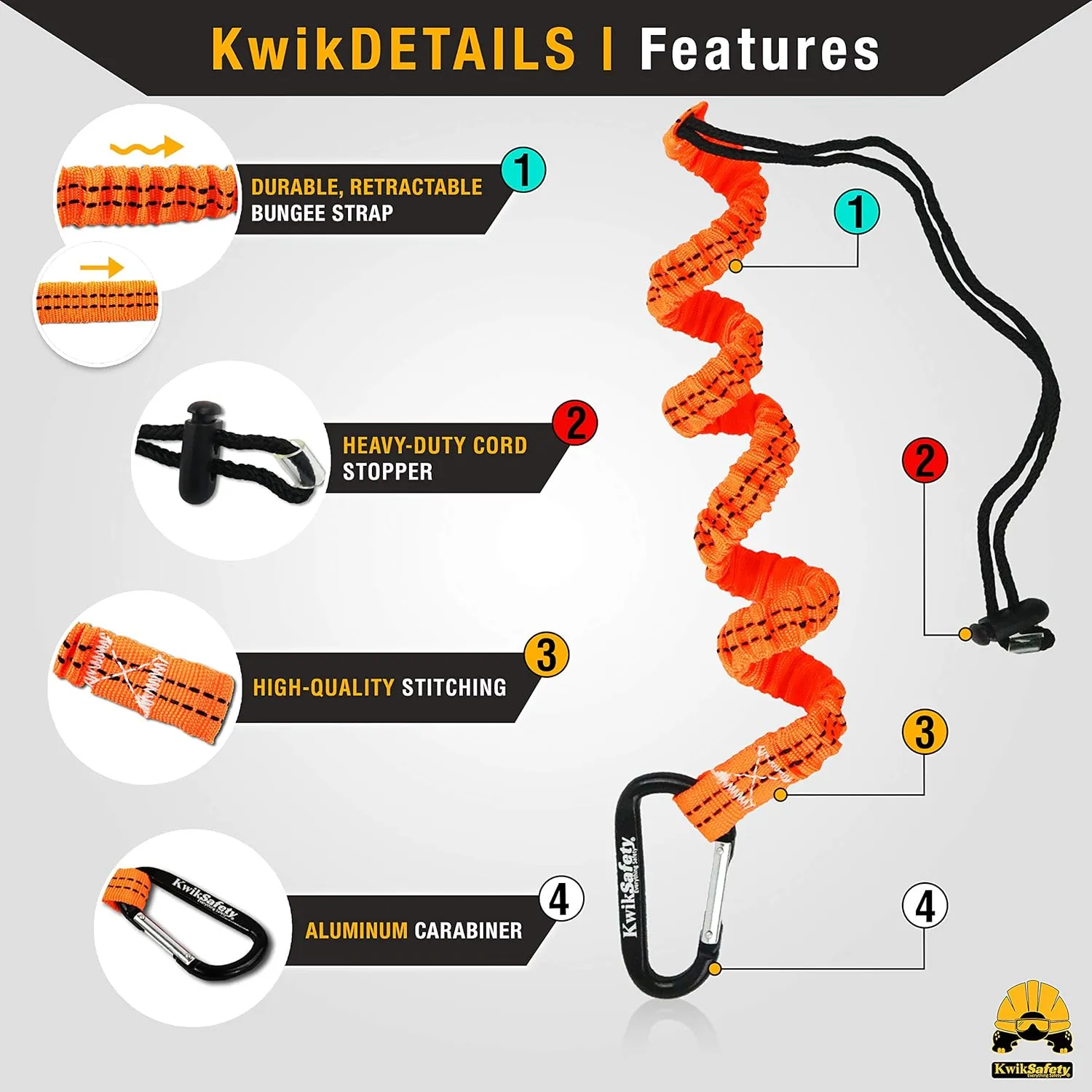 KwikSafety - Charlotte, NC - TORNADO Fall Protection Safety Harness [Full Body Single D-Ring] Construction ANSI Tested OSHA