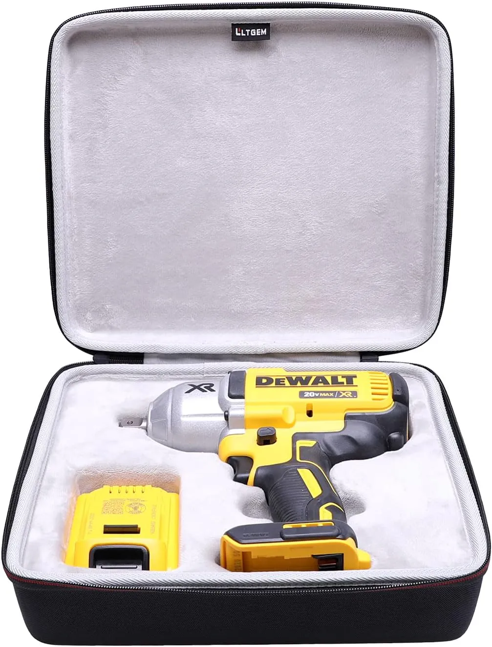 L LTGEM EVA Hard Case for DEWALT DCF899B or DCF899HB 20V MAX XR Impact Wrench Kit Tool (Case Only!)