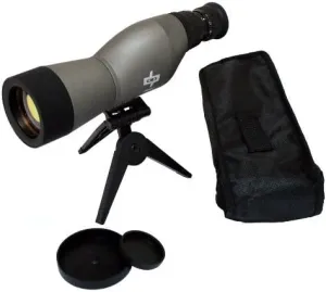 Lastworld 15-50X 60 Angle Spotting Scope Rubies Coated Water Resistant with Compact Tripod